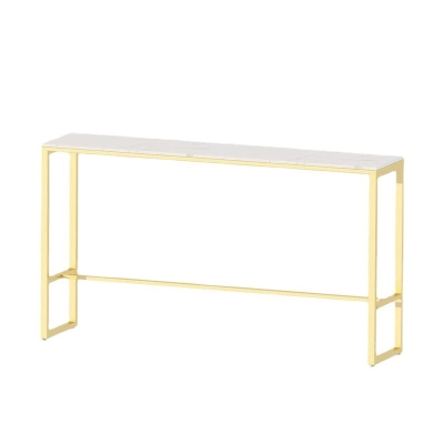 Rechteckiger Bartisch aus massivem Holz, moderner Esstisch f&uuml;r die K&uuml;che und das Wohnzimmer