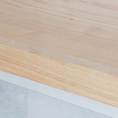 1/5-teiliges modernes, rechteckiges Kneipentisch-Set aus Holz, Thekentisch mit hohen Hockern
