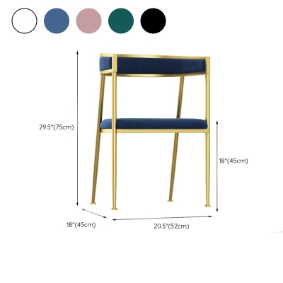 Glam Velvet Esszimmerstuhl, gepolsterter Sessel f&uuml;r den Innenbereich, f&uuml;r die K&uuml;che