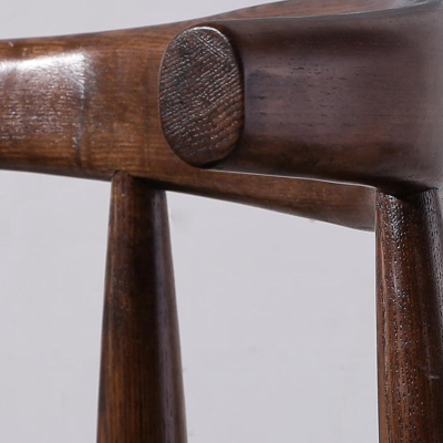 Esszimmerhocker aus Kunstleder, Barhocker im Industriestil mit Massivholzsockel