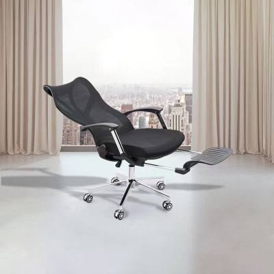 Zeitgen&ouml;ssischer, verstellbarer B&uuml;rostuhl mit hoher R&uuml;ckenlehne und ergonomischem Schreibtischstuhl