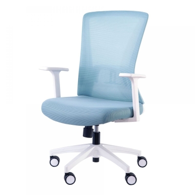 Home-Office-Stuhl mit hoher R&uuml;ckenlehne, h&ouml;henverstellbarer, drehbarer, rollender B&uuml;rostuhl