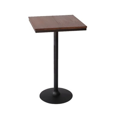 Industrielles Bartisch-Set aus Holz, 1/2/3/4/5-teilig, festes Theken-Set