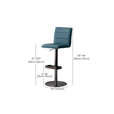 Armlose Thekenhocker mit Fu&szlig;st&uuml;tze, moderner Thekenhocker