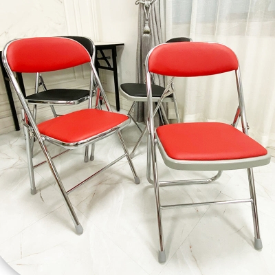 Moderner B&uuml;rostuhl aus Metall mit mittlerer/niedriger R&uuml;ckenlehne, ohne Rollen, Schreibtischstuhl ohne Armlehnen