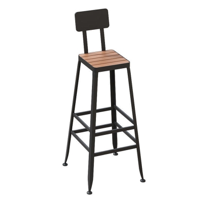 Set Tavolo Moderno 1/4/5 Pezzi Tavolo da Bar Rettangolare con Sgabelli Alti in Metallo per Cucina