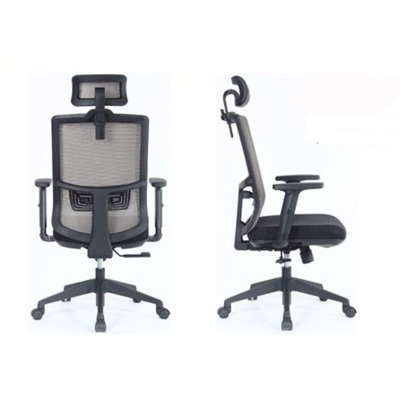 Moderner Schreibtischstuhl mit Kippmechanismus, ergonomischer B&uuml;rodrehstuhl