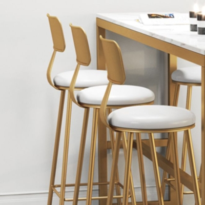 Glam Barhocker mit niedriger R&uuml;ckenlehne und Thekenh&ouml;he f&uuml;r Bristol