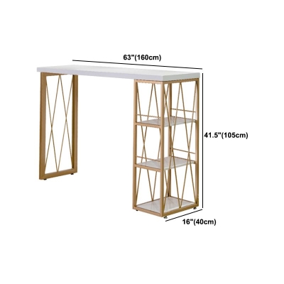 Glam 1/2/3-teiliges Bartisch-Set, rechteckiger Thekentisch mit hohen Hockern f&uuml;r Zuhause