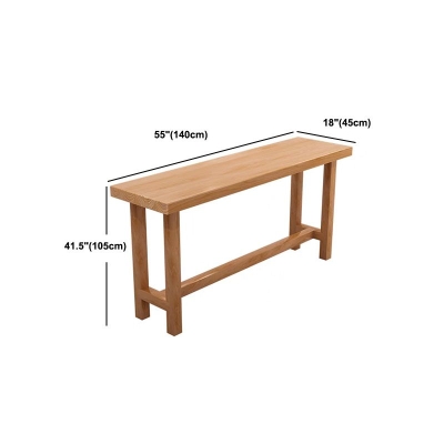 1/6/11-teiliges modernes rechteckiges Pub-Tischset aus Holz mit Thekentisch und r&uuml;ckenfreien Hockern