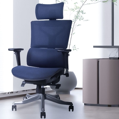 Zeitgen&ouml;ssischer B&uuml;rostuhl aus Stoff mit hoher R&uuml;ckenlehne, verstellbarer ergonomischer B&uuml;rostuhl