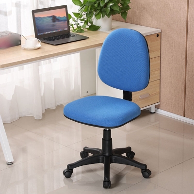 B&uuml;rostuhl mit mittlerer R&uuml;ckenlehne, Stoff-Schwammkissen-Stuhl f&uuml;r das B&uuml;ro