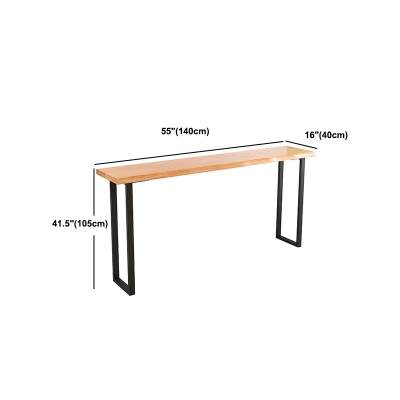 Bartisch-Set im modernen Stil, 1/2/5-teilig, rechteckiger Bartisch mit hohen Holzhockern