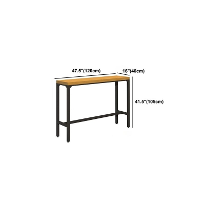 1/6/11-teiliges Bartisch-Set im industriellen Stil, rechteckiger Tresentisch aus Kiefernholz mit Hockern