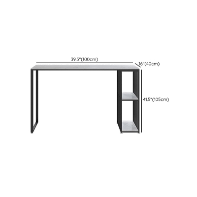 Industrieller Kneipen-/Bartisch aus Marmor und Metall mit 18" breitem Tresen-Weintisch aus Ulmenholz