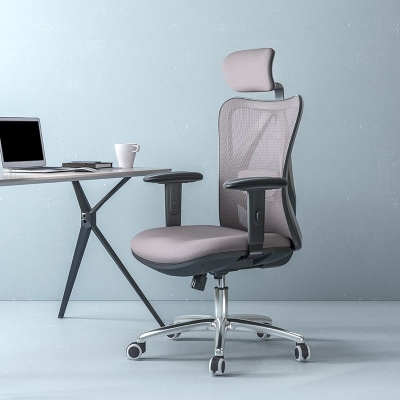 Boss Office Pillowtop Executive B&uuml;rostuhl mit hoher R&uuml;ckenlehne und Kopfst&uuml;tze