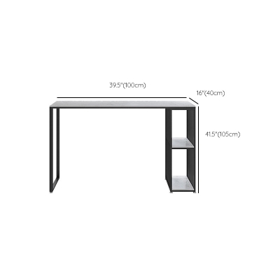 Tavolo da pranzo da bar moderno con struttura in metallo Tavolo da bar rettangolare con contenitore