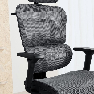 Arbeitsstuhl mit Netzr&uuml;cken, fortschrittlicher, neigungsgesteuerter Home-Office-Stuhl mit Synchro-Neigung