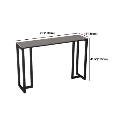 Modernes 1/3/4/5-teiliges Bartisch-Set, rechteckiger Steintisch mit Hockern f&uuml;r den Balkon