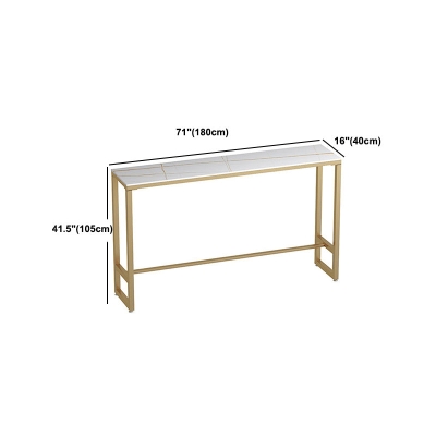 Glam Style 1/2/3-teiliges Stehtisch-Set aus gesintertem Stein, festes Tisch-Theken-Set