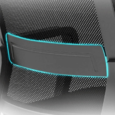 Moderner ergonomischer Arbeitsstuhl, schwarzer Home-Office-Stuhl f&uuml;r das Home-Office