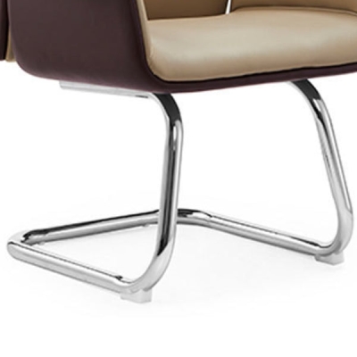 Sedia moderna con braccioli inclusi Sedia da scrivania in pelle Sedia ergonomica per ufficio domestico