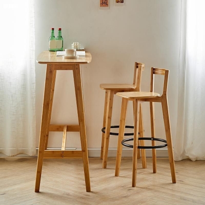 Rechteckiges Bar-Set im zeitgen&ouml;ssischen Stil, 1/2/3-teilig, Pub-Ess-Set f&uuml;r das Esszimmer