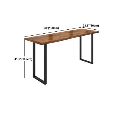 Modernes Bartisch-Set, 1/2/5-teilig, rechteckiger Tresentisch aus Kiefernholz mit hohen Hockern
