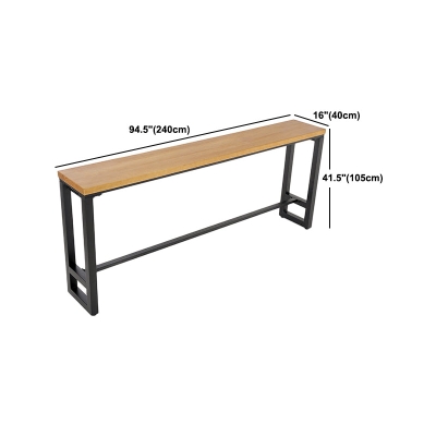 Industrielles Fu&szlig;st&uuml;tzen-Tisch- und Hocker-Set, 1/2/9-teilig, Coffee-Shop-Bartisch-Set