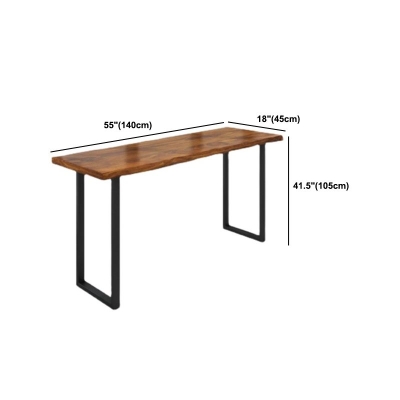 Industrielles rechteckiges Stehtisch-Set, 1/4-teilig, Thekentisch f&uuml;r den Innenbereich