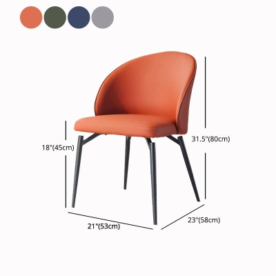 Armloser Stuhl mit massiver R&uuml;ckenlehne, Esszimmerst&uuml;hle aus PU-Leder im Industriedesign