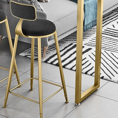 Set tavolo da bar in finto marmo stile glam 1/2/3 pezzi Set bancone da tavolo fisso