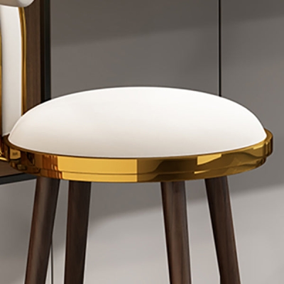Glam gepolsterter Barhocker Glam R&uuml;ckenlehne Thekenhocker f&uuml;r Bristol
