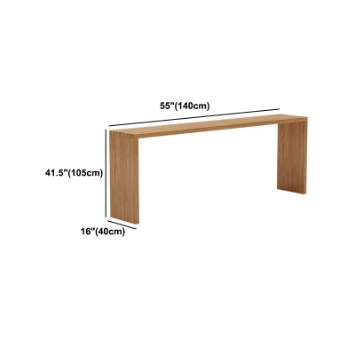 Modernes 1/2/5/9-teiliges Bartisch-Set, rechteckiger Bartisch mit hohen Holzhockern