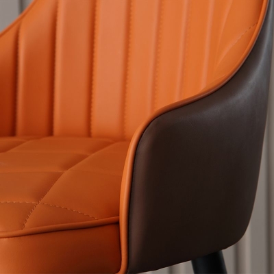 Glam Barhocker, gepolsterte R&uuml;ckenlehne, Thekenhocker f&uuml;r den pers&ouml;nlichen Gebrauch