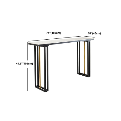 Industrielles 1/2/4/7-teiliges Bartisch-Set, rechteckiger Bartisch mit hohen Hockern