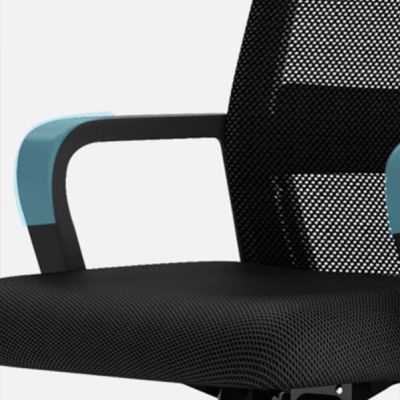 Moderner ergonomischer Arbeitsstuhl, schwarzer Home-Office-Stuhl f&uuml;r das Home-Office