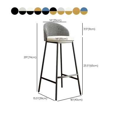 Glam Bucket Leder-Thekenhocker, Fu&szlig;st&uuml;tze, Bar- und Thekenhocker f&uuml;r den Innenbereich