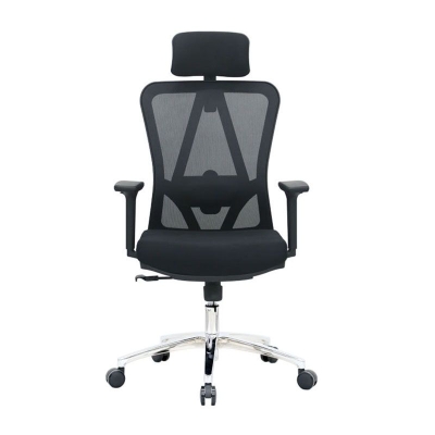 Moderner Schreibtischstuhl, hohe R&uuml;ckenlehne, ergonomischer B&uuml;rostuhl, Netz-Schreibtischstuhl