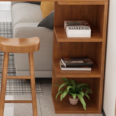 Modernes Bartisch-Set, 1/2/3-teilig, Massivholz-Bartisch und r&uuml;ckenfreie Barhocker