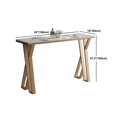 Nordic Glam Stone Barthekentisch Metallbarthekentisch f&uuml;r die K&uuml;che