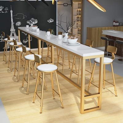 Armloser Thekenhocker aus Kunstleder im Glam-Stil, runder Barhocker mit niedriger R&uuml;ckenlehne