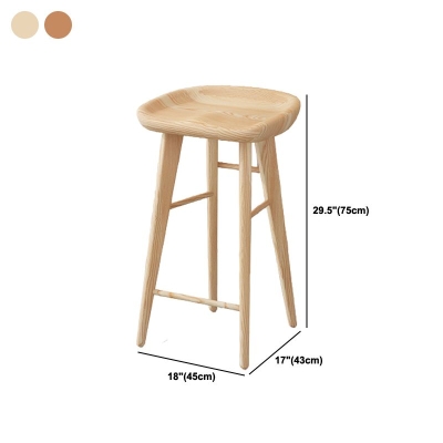 1/2/3/5-teiliges Pub-Ess-Set aus massivem Holz, modernes Tisch- und Hocker-Set f&uuml;r den Innenbereich