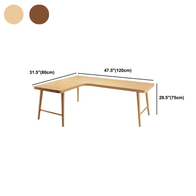 Bureau minimaliste pour la maison et le bureau, bureau d'&eacute;criture moderne en forme de L