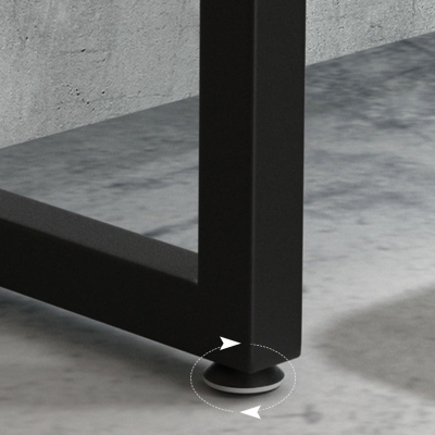 Industrielles 1/5/9-teiliges Bartisch-Set, rechteckiger Tresentisch aus Kiefernholz mit Hockern