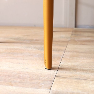 Moderner Barhocker mit Lederr&uuml;ckenlehne, Thekenhocker f&uuml;r das Wohnzimmer