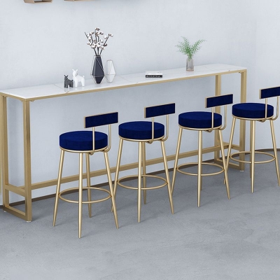 Rechteckiger Bartisch aus gesintertem Stein, moderner Esstisch f&uuml;r K&uuml;che, Wohnzimmer, Kaffeezimmer