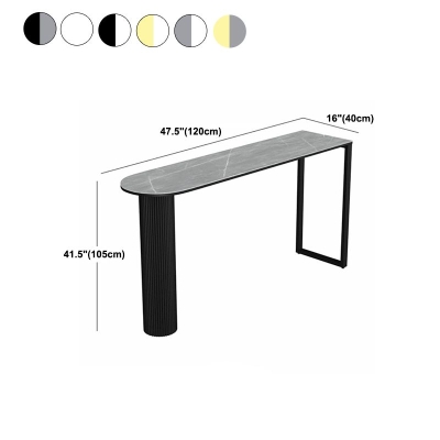 Specialty Pub Table Glam Bartisch mit doppeltem Sockel in Barh&ouml;he f&uuml;r das Wohnzimmer