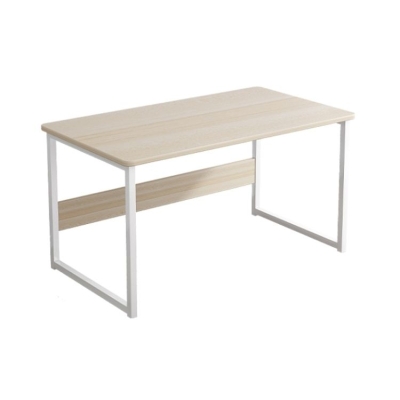 Bureau d'&eacute;criture rectangulaire en bois contemporain de 28,3 po de hauteur