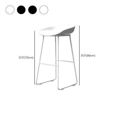 Moderner Thekenhocker mit R&uuml;ckenlehne, Eisen-Caf&eacute;-Barhocker mit Acrylsitz